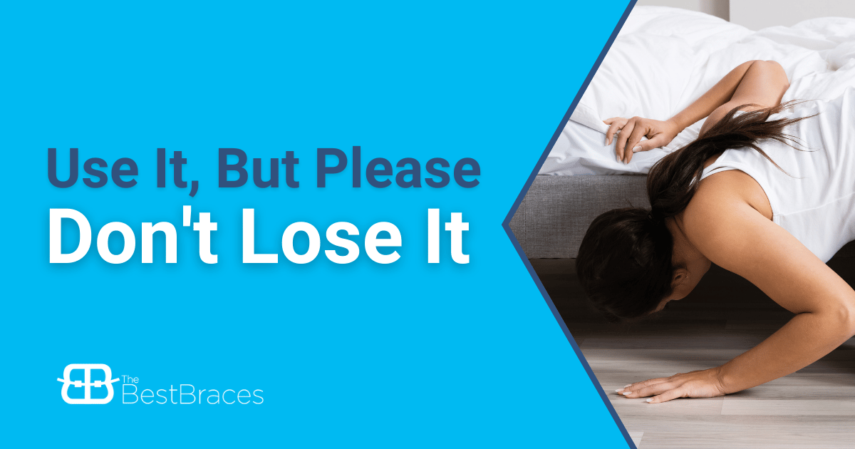 Use It, But Please Don’t Lose It Use It, But Please Don’t Lose It