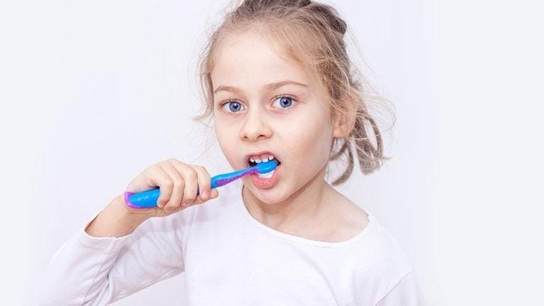 Child Brushing