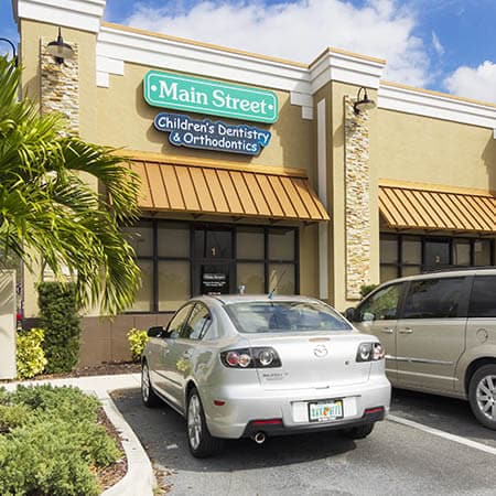 Storefront for Main Street Children's Dentistry and Orthodontics of Ft. Myers