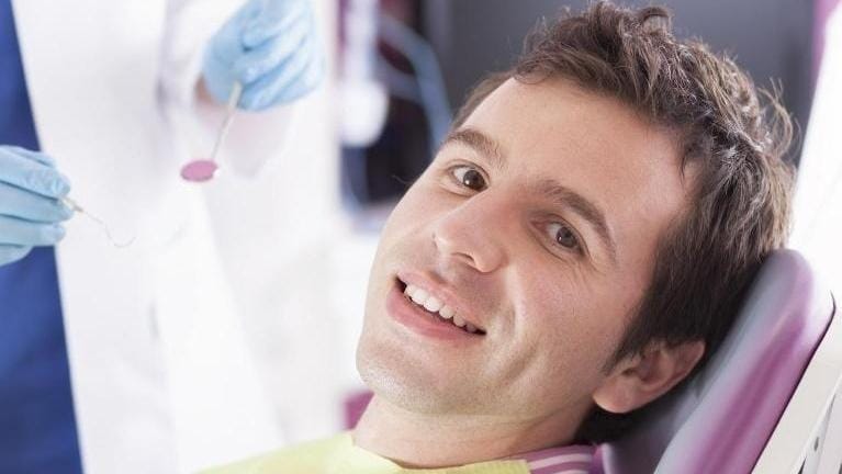 at the dentist