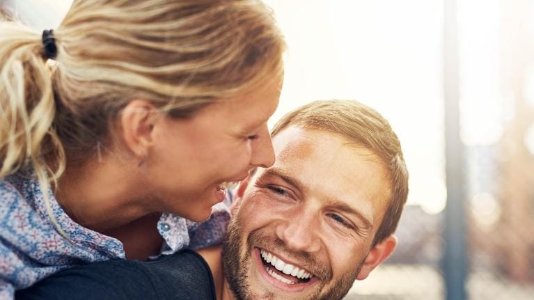 happy couple