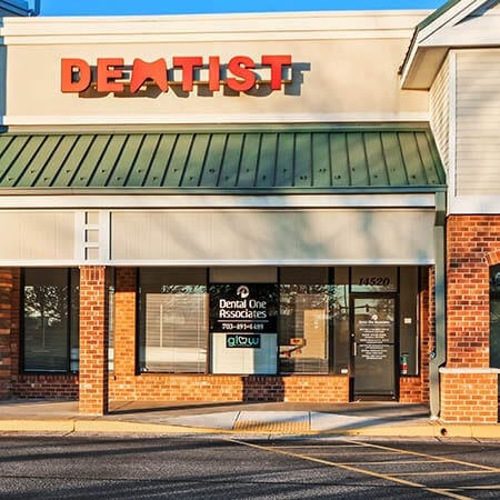 Storefront for Dental One Associates of Woodbridge