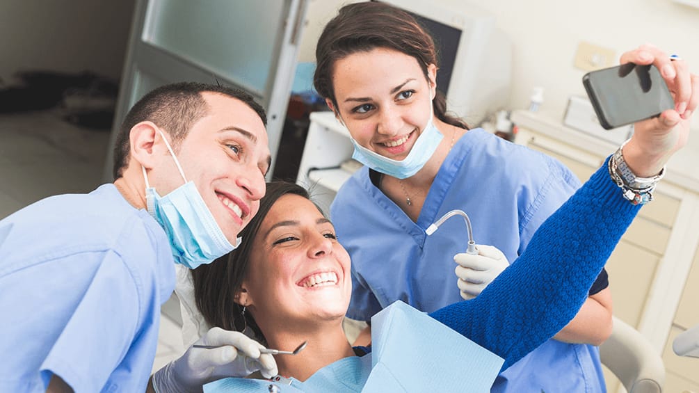 Dentist Selfie
