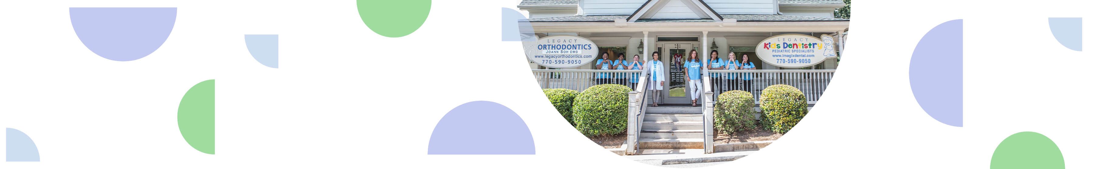 Storefront of Legacy Pediatric Dental and Orthodontics Storefront of Legacy Pediatric Dental and Orthodontics
