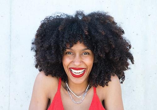 Woman Smiling