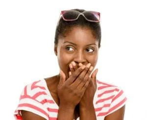Don’t be embarrassed to smile any longer.