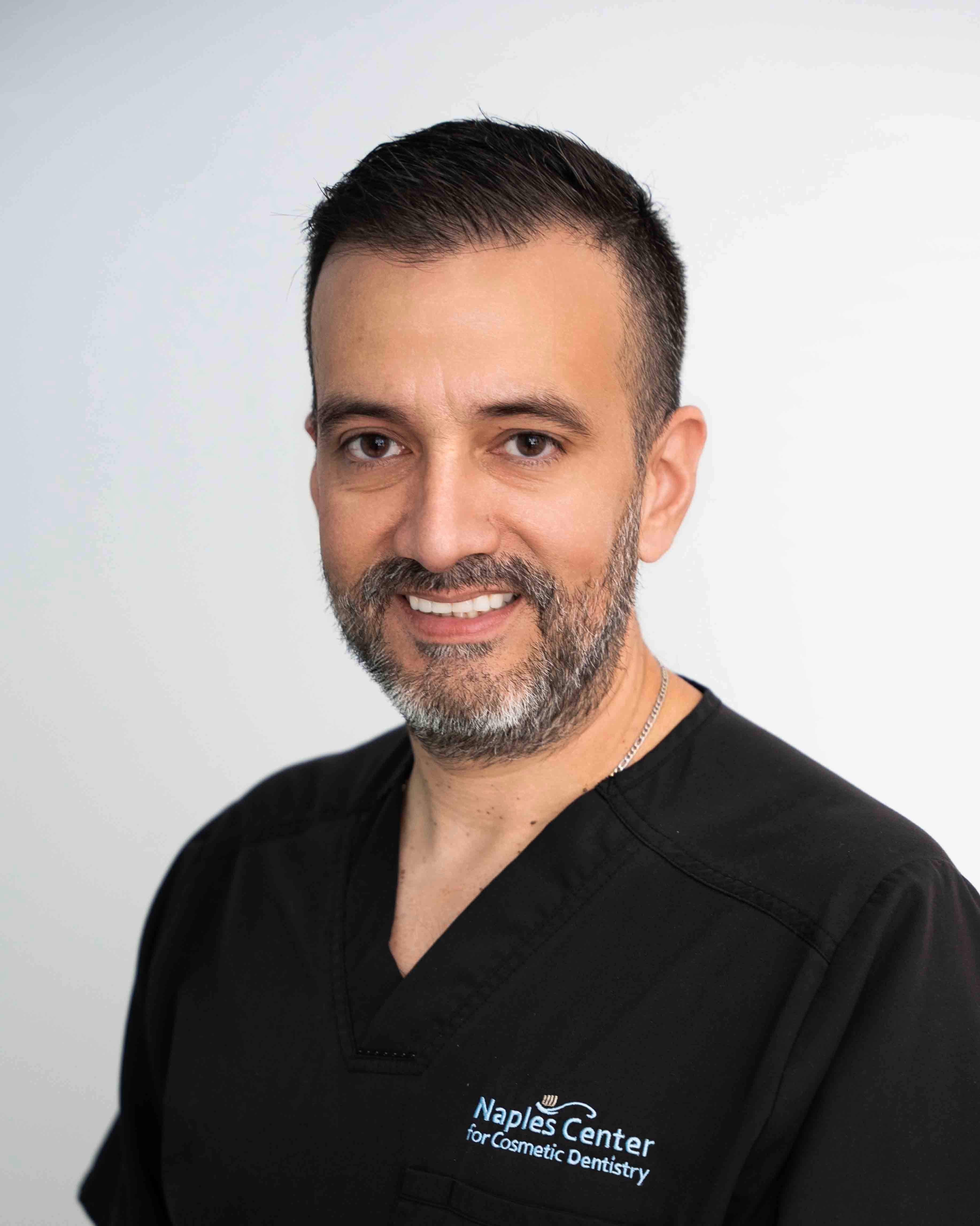 Jorge Lizarralde, RDH Naples Center for Cosmetic Dentistry Jorge RDH portrait