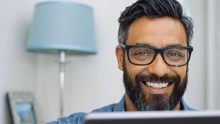 Man Smiling Man Smiling