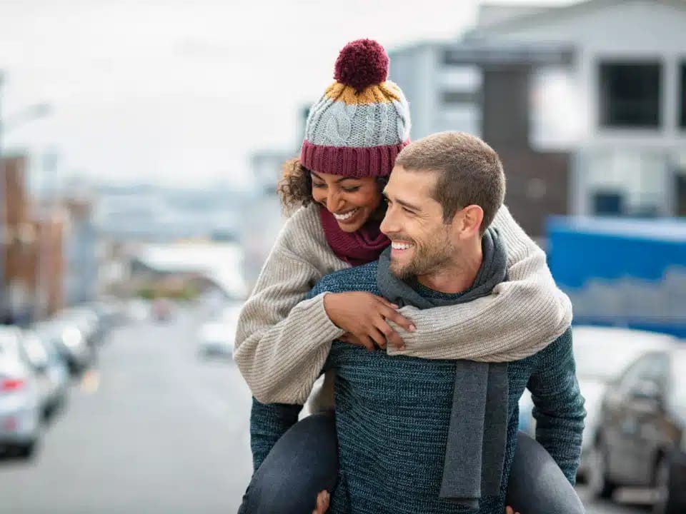 Happy young couple Happy young couple
