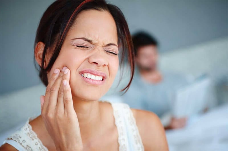 Woman Having Tooth Pain