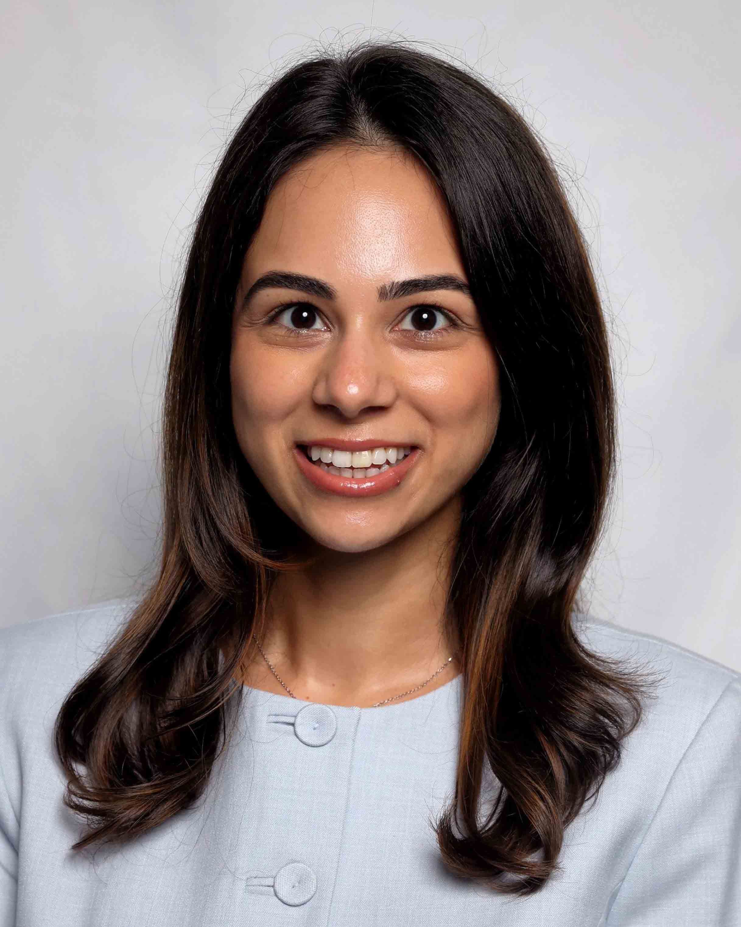 Dr. Farhana Gulamali portrait Dr. Farhana Gulamali portrait