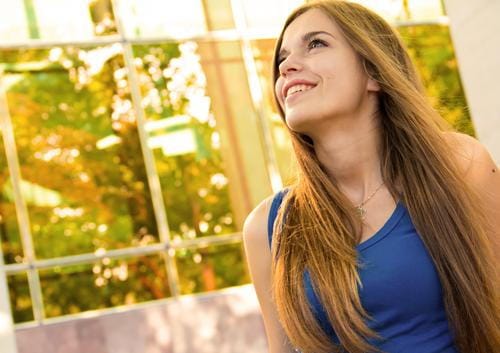 Woman Smiling Woman Smiling