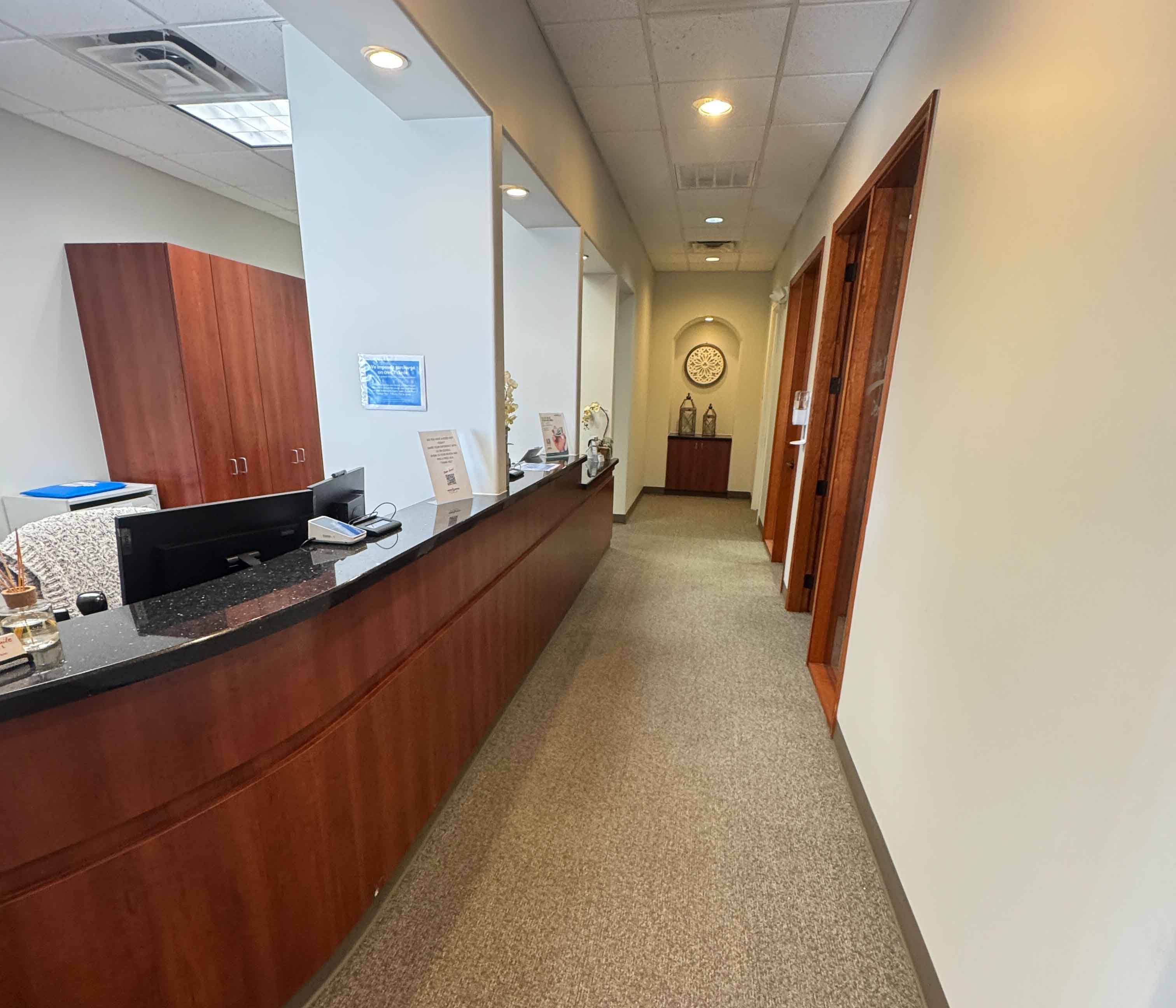 MadeYaSmile Kingwood Office Front Desk