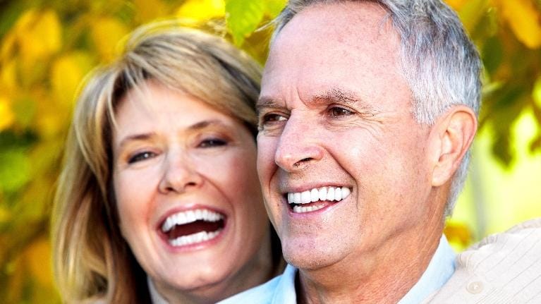 Couple Smiling Couple Smiling