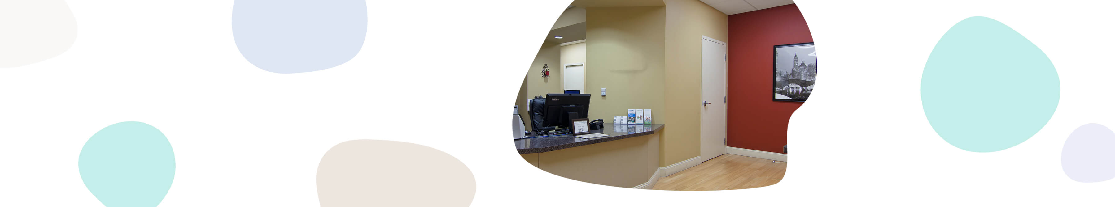 Lobby of Imagix Dental of Suwanee
