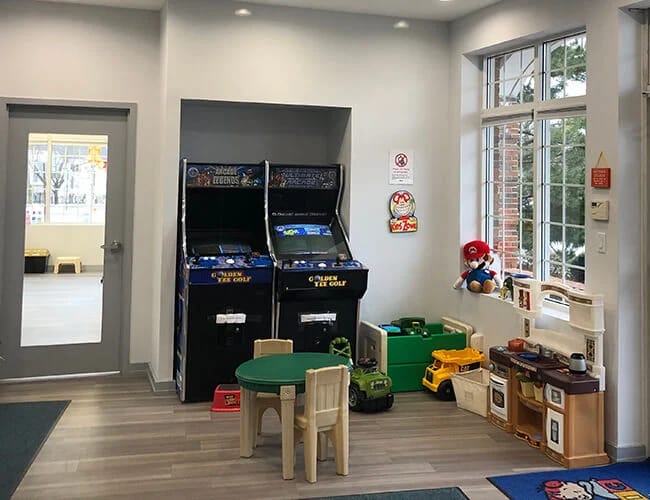 Reception play area