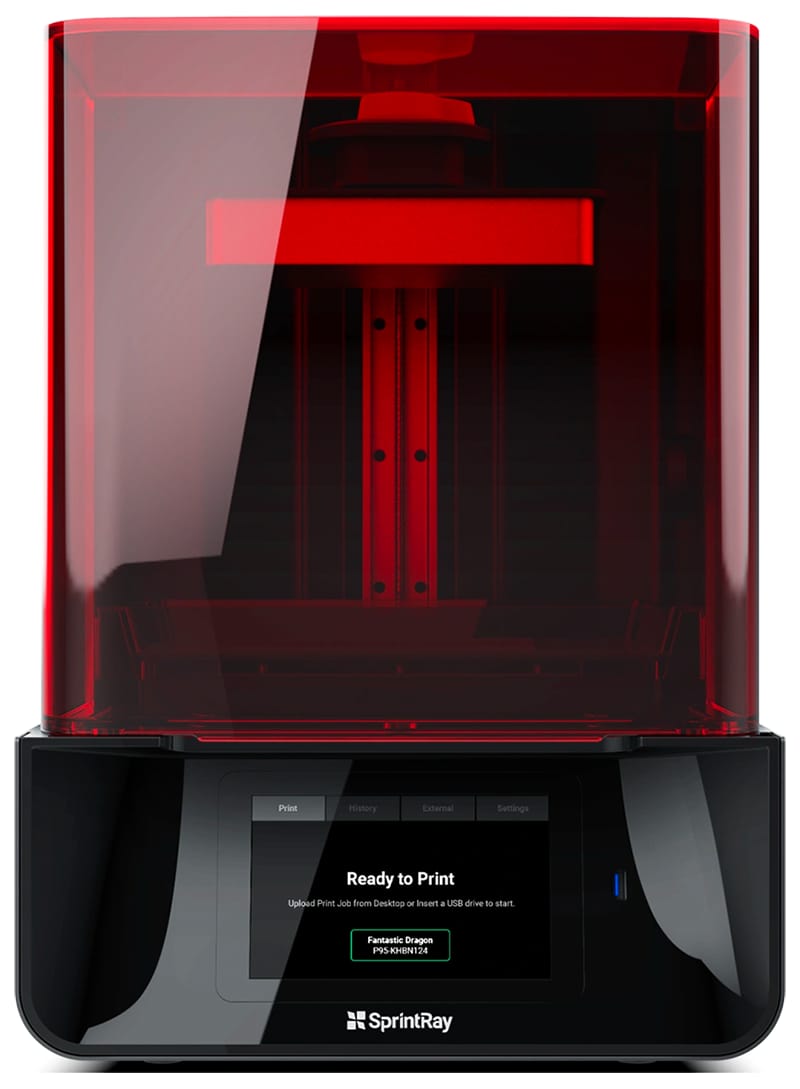sprintray 3d printer for dentistry