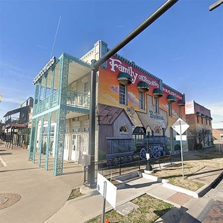 Storefront for Orthodontics by Birth & Fletcher in Burleson