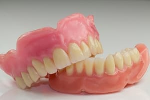 Today's dentures vary according to need