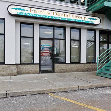 Storefront for Family Dental Group of Brewster
