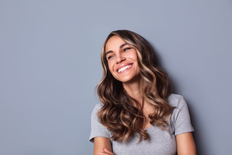 Smiling girl