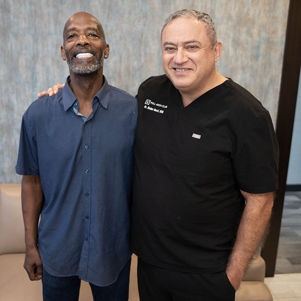 Contemporary Dentistry Nader Bazzi DDS with Patient