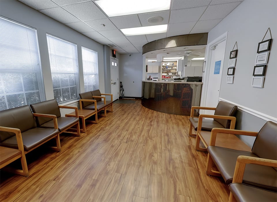 College Park Dental Lobby
