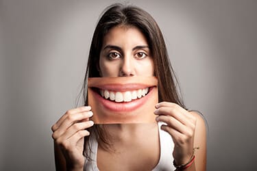 New smile photo big mouth