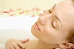 Woman relaxing