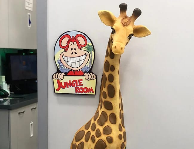 Jungle Room sign