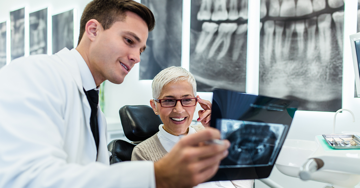 woman planning new smile treatment woman planning new smile treatment